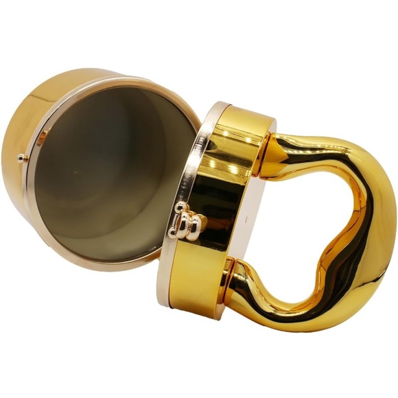 Gold Clutch with Chain - Picture 5 of 8